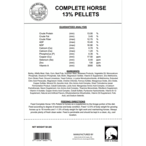AKM Complete Equine 13% 50#
