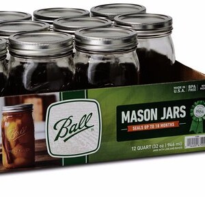 Canning Jars Quart 12pk