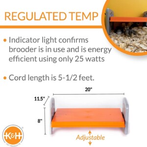 Thermo Poultry Brooder 20" (30 Chicks)