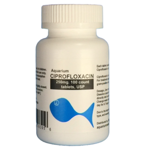 Aquarium Ciprofloxacin 250mg 100CT