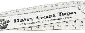 Goat Weight Tape