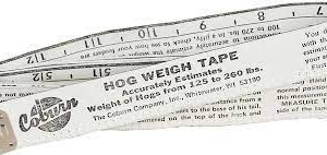 Hog Weight Tape