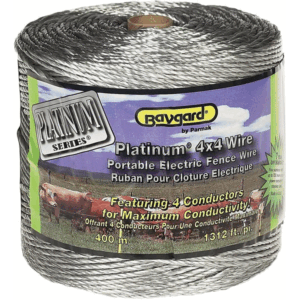 Platinum Fence Wire 1312'