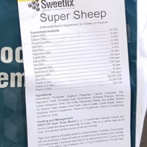 Sweetlix Sheep Mineral 25LB